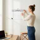 2 x Wall Calendar 2026-2027, Jan 2026 to Jun 2027, 18 Months Calendar 14.7 * 11 Inch, Wall Calendar for Home or Office Planning and Organizing-White