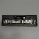 Seven-link Watch Band for Apple Watch Series 11, 10, 9, 8, 7, 6, 5, 4, 3, 2, 1 and SE 3/2/1 for Women, Dressy Stainless Steel Metal Band for Apple Watch 40mm 41mm 42mm 38mm 44mm 45mm 46mm for iWatch (Silver and Gold)