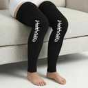 2-Pack Entire Leg ice Pack Wrap with Strap and Cutting-Edge Cooling Gel for Cold Therapy, Full Leg LCE Pack for Muscle Soreness & Pain from Foot, Calf to Thigh After Post-Surgery