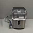 Amazon.com: Kismile Nugget Ice Makers Countertop,Portable Ice Machine with Crushed Ice, 35lbs/Day,Self-Cleaning,One-Click Operation for Home Use(Silver) : Appliances