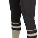 Champro Girls' Tournament Traditional Low-Rise Softball Knicker (Large, Black)