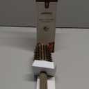 AIMIKE Round Hair Brush, Nano Thermal Ceramic & Ionic Tech, 2.1 Inch Barrel with Boar Bristles for Enhanced Texture, Golden, Hair Drying, Styling, Curling and Shine + 4 Free Clips