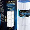 POOLPURE PLFPJANCS100 Pool Filter Replaces Jandy CS100, R0462200, PJANCS100, Ultral-B2, Porpoise PP-B2, Unicel C-8410, Filbur FC-0821, 1 Pack