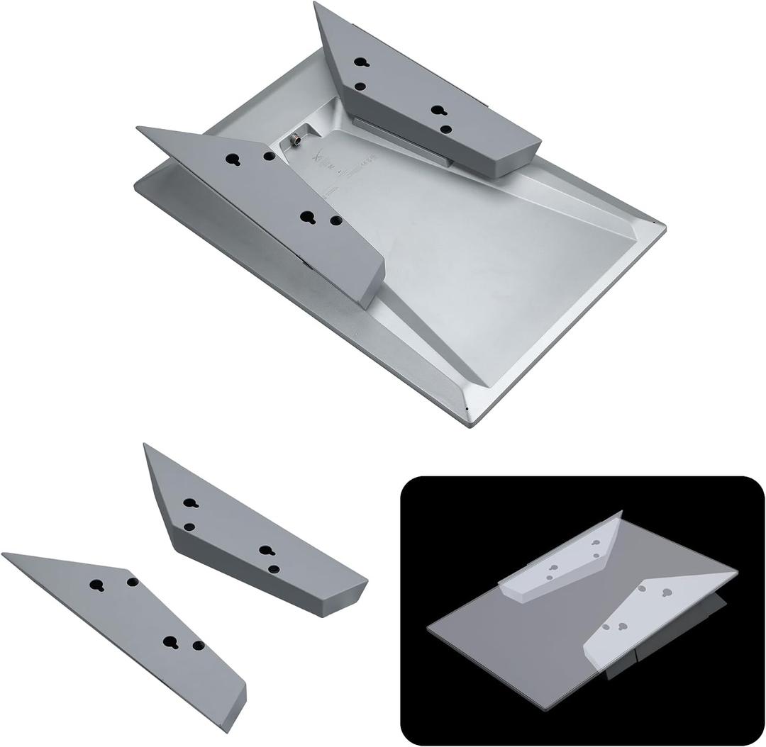 Roof Wedge Mount Kit for Starlink Performance Gen 3 Flat Dishy, Fits RV, Boat, Wood, Metal, Plastic or Slotted Vehicle Rails