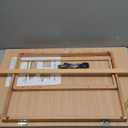 Large Artist Drawing Board 24" L x 15 5/8" W, Adjustable Beechwood Tabletop Easel with 5 Positions, Portable Drafting Table Stand for Painting and Sketching