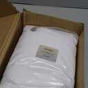 Jersey Knit Microfiber 4-Piece Sheet Set, Wrinkle Free and Easy Fit, Includes 16" Deep Pocket Fitted Sheet, 1 Flat Sheet and 2 Pillowcases, Queen, White