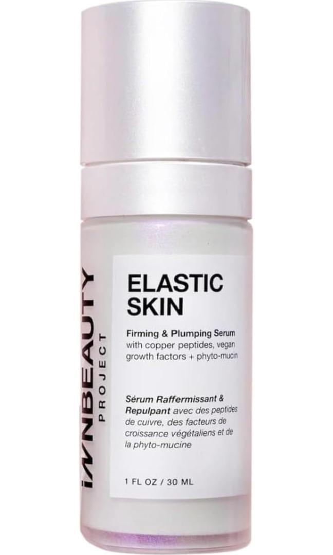 iNNBEAUTY PROJECT Elastic Skin Firming Serum, Vegan Formula with Peptides, 1 fl oz, Plumping and Hydrating