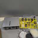 Mini Table Saw for Crafts, Multifunctional Portable Table Saws Adjustable Cutting Angle,Speed,SawDepth; Small Table Saw for Cutting, Grinding, Sanding All-in-one; Tablesaw