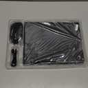 for iPad 9th / 8th / 7th Generation 10.2 inch & iPad Air 3rd Gen & iPad Pro 10.5 inch Case with Keyboard 7 Color Backlit - Built in Pencil Holder with Mouse (Black)