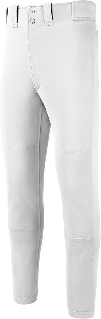 Mizuno Youth Premier Players Baseball Pant (Large, White)
