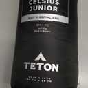 Teton Junior, 20 Degree and 0 Degree Sleeping Bags. Finally, Sleeping Bag for Boys, Girls, All Kids, Warm and Comfortable, for All Camping Weather and Built to Last (Blue & Brown)