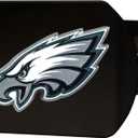 FANMATS NFL Unisex-Adult Black & Color Logo (3.4"x4", Green)