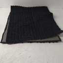 Water Absorbent Bathroom Rugs - Black Bath Mat Non-Slip Thick Shaggy Floor Cover Quick Drying Shower Carpet for Toilet Shower Kitchen Gifts, 47" x 24"