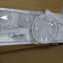 Upgrade Portable Air Conditioner Sliding Door Vent Kit with 4-in-1 Coupler Filter Suitable for 5.1/5.9 Exhaust HoseAdjustable from 16" to 90" Ac Vent Kit for Window/Sliding Door