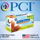 PCI Brand Compatible Toner Cartridge Replacement for Toshiba T1900 Black Toner Cartridge 10K Yield