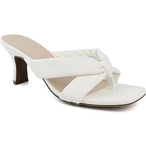 LONDON FOG Womens Louelle Dress Sandal Womens comfort Heeled Sandals, Size 9.5