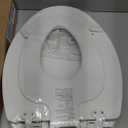 Mayfair NextStep2 Toilet Seat with Built-In Potty Training Seat, Slow-Close, Removable that will Never Loosen, Elongated, White