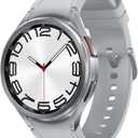 SAMSUNG Galaxy Watch 6 Classic 47mm LTE Smartwatch, Rotating Bezel, Fitness Tracker, Personalized HR Zones, Advanced Sleep Coaching, Heart Monitor, BIA Sensor, Health Insights, US Version, Silver