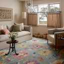 TILLY "5x7'6" Bone Multi Rug