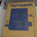 WallShelfie Bedside Wall Organizer & Dorm Decor - Dorm Room Essential, Floating Bedside Shelf Wall Mount Organizer, Remote Control Holder, Cool Teen Girls Trendy Stuff, Room Organization (White)