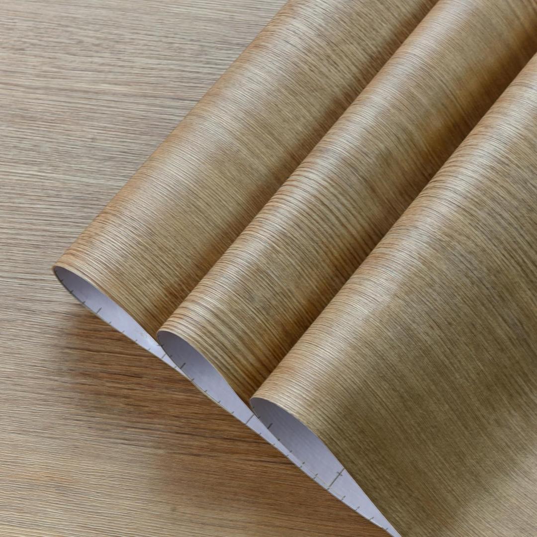 31''x157'' Vintage Wood Contact Paper Peel and Stick Wallpeper Self Adhesive Wood Grain Contact Paper for Furniture Countertops Bubble Free Design Thick Waterproof Top Vinyl Wrap