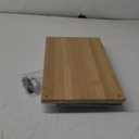 Bamboo Bread Box for Kitchen Counter-Large Capacity Bread Storage Container Farmhouse Bread Box with Window Bread Holder