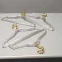 Clear Clothes Hangers 16", 20 Pack Plastic Coat Hanger for Adult Closet, Durable Ganchos de Ropa with Swivel Hook, Thin Space Saving Perchas de Plstico for Spaghetti Strap Dress Suit