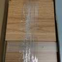 Retro Walnut-colored MDF CD Holder Desk Rack Organizer, Cute Holds 30 CD Case, Cd Holder Stand, CD Storage/Shelf/Tower/Stand Dollar, Fit for Theatre Room (1pack)