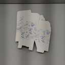 TecUnite 50 Pcs 3x3x3'' Blue Floral Paper Gift Candy Boxes Chinoiserie Flower Paper Gift Box Small Blue White Hydrangea Party Packaging Bag for Wedding Birthday Cardstock Shower Party Supply Decor