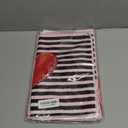 Artoid Mode Red Heart Stripe I Love You Valentine's Kitchen Towels Dish Towels, 18x26 Inch Farmhouse Wedding Decoration Hand Towels Set of 4