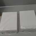 2 Pack Under Desk Drawer Self-Adhesive Desktop Storage Organizer, Hidden Attachable Slide Out Desk Drawer, Under Table Tray for Pencil Pen Stationery Office Organization, White (2pcs-Upgrade, White)