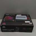 Cloud Nine C989M Ergonomic Mechanical Keyboard for PC - Kailh Tactile Brown Switches - RGB Light Up LED Backlit with USB - Ergo Split Key Board with Macro