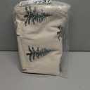 100% Cotton Christmas Pillow Covers Set of 2, 22x22 Inch Christmas Green, Winter Tree Print Decorative Xmas Throw Pillow Covers Cushion Case Winter Home Decor for Sofa Bed Living Room