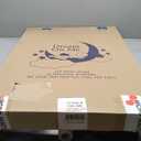 Dream On Me, 3 Inch Foam Pack and Play Mattress, White, White/Brown, 25C-GR, 3 Inch (Pack of 1)