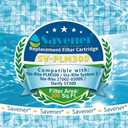 Savener® 27002-0300S Pool Filter, Replaces Sta-Rite 27002-0300S Pool and Spa D.E. Filter, Compatible with Sta-Rite PLM300 and System 2 Pool and Spa Cartridge Filter Modular Media, 300 Sq. Ft