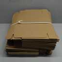 Cedilis 75 Pack Corrugated Mailer, 4x4x2 Inches Shipping Boxes, Small Cardboard Box for Shipping Mailing and Storing, Recyclable, Crush Proof, Oyster White