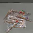 36 Pcs Fishing Birthday Party Decorations Fish Cupcake Pole Picks Fishing Themed Party Supplies Little Fisherman Tropical Appetizer Pick Cocktail Decoration for Tropical Cocktail Cake Decor