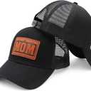 Mom and Dad Hats New Mom Dad Gifts for Dad Adjustable Baseball Caps Parents Gifts for Couples Black