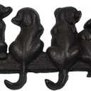 Vintage Wall Coat Hat Cast Iron Hook Dog (Cute Puppy)