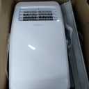 SereneLife Small Air Conditioner Portable 10,000 BTU with Built-in Dehumidifier - Portable AC unit for rooms up to 450 sq ft - Remote Control, Window Mount Exhaust Kit (White)