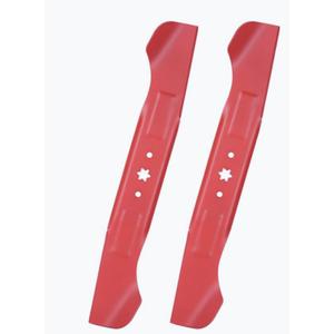 2 Packs Mower Mulching Blades Set For 46 Inch Cut MTD/Cub Cadet RZT L46 S46 Troy-Bilt Replaces 942-04244, 942-04290, 942-04244A, 742-04290, 742-04244 490-110-C131 OCC-742-04244 754-04244 561544B