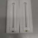 GOOTOP Replacement Bulb for Zap T6 Pro, K15, T9, X3 Bug Zapper Outdoor, 15W, 4-Pin Base, U Shaped Twin Tube Bulb for Outdoor Mosquito Zapper,2 Pack