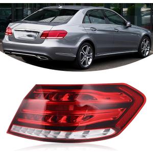 RH USA Type Outer Tail Light Compatible with 2014-2016 Mercedes Benz E-Class W212 E350 E400 E550 E63 AMG Rear Tail lamp Bake Lamp Right Passenger side 2129061403