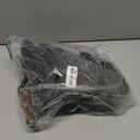 Hip Hop Baggy Jeans for Men Stylish Wide Leg Skater Jeans Loose Fit Denim Pants Streetwear (Small, A30 Black)