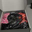 EUICAE Mouse Ears Headband Adult Headband Mouse Costume Solid Back Red Pink Bow for Birthday Party Theme Park Costume Play Celebration Pack of 12 (Black & Red & Pink)