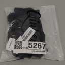 QINSEN High Neck Open Back Cropped Tops for Women Sleeveless Summer Y2K Tee Shirts Black XL