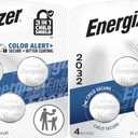 Energizer CR2032 Batteries for Watches, AirTags, Key Fobs, Small Electronics 4 Count (Pack of 1), CR2032 Battery