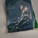 XOOX Linen 100% Egyptian Cotton Queen Pillow Cases Set of 2 - Luxury 1200 High Thread Count Cotton Standard Pillowcases (Teal), Silky Soft, Cooling, Breathable Hotel Quality Bed Pillow Cover