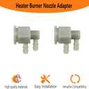 4 x Replacement Heater Burner Nozzle Adapter 104054-01 Fits Reddy, Remington, Master, Desa Kerosene Heater(2pack)