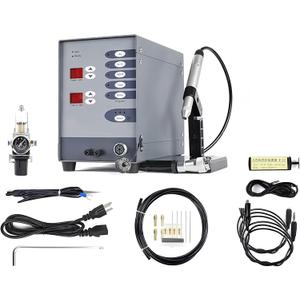 TBVECHI Permanent Jewelry Welder 110V 60HZ Handheld Pulse Arc Welder CNC Spot Welding Machine for DIY Jewelry Repair Dental Hardware
